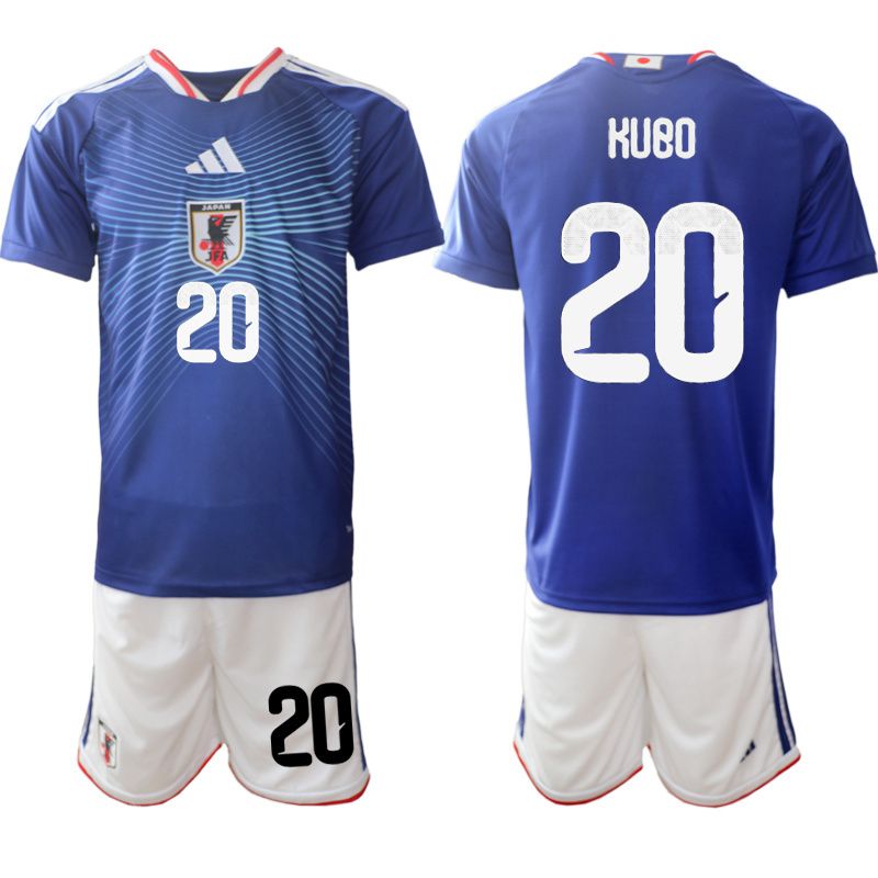 Men 2026 World Cup National Team Japan home blue #20 Soccer Jersey